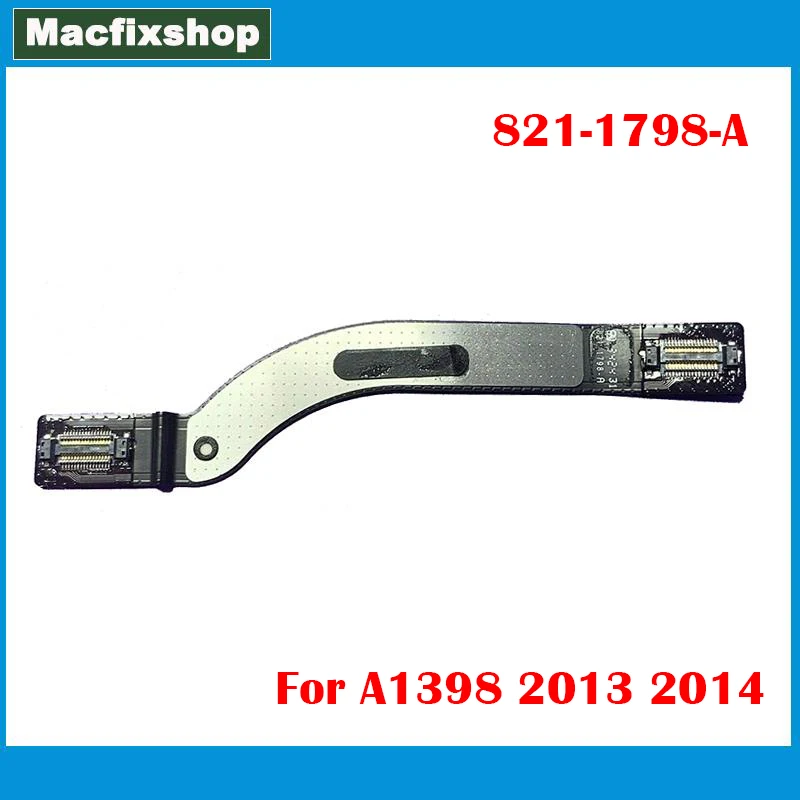 A1398 I/O pita papan USB asli kabel Flex Cable untuk MacBook Pro Retina 15 A1398 akhir 2013 pertengahan 2014 ME294 MGXA2 MGXC2