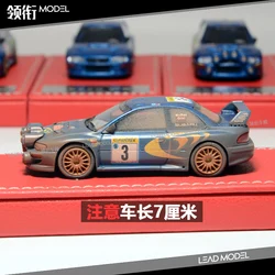 VIP 1/64  Impreza WRC S6 SRT #5 limited collection die cast resin car model ornaments