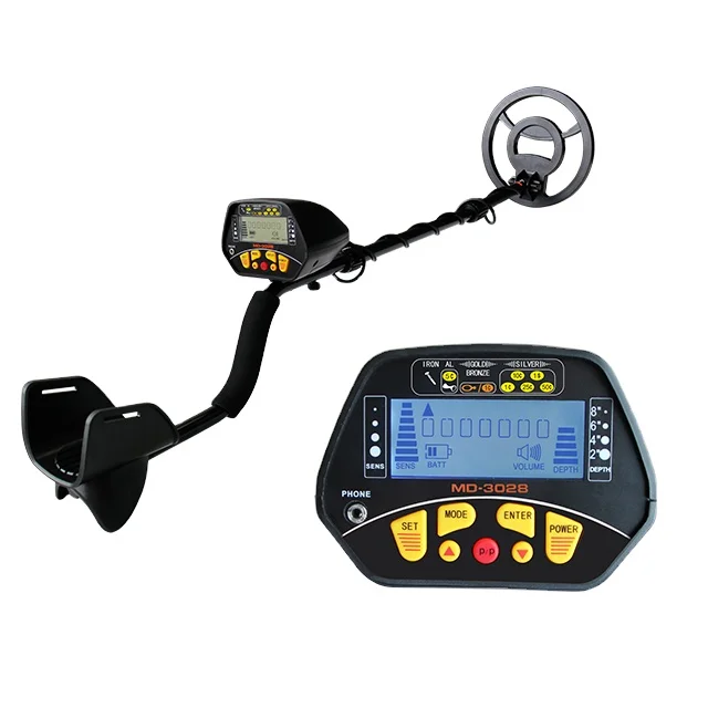 MD-3028 Metal Detector Underground Professional Depth Search Finder Gold Detector Treasure Hunter Detecting Pinpoint Waterproof