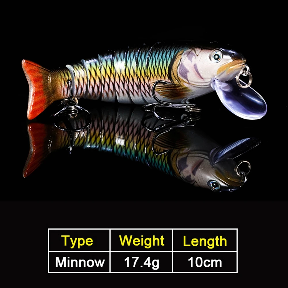 Señuelo articulado duro para pesca de carpa - imagen 3