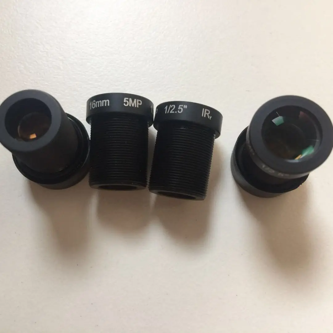 

1 / 2.5, 16mm wide angle monitoring lens, 5MP dash cam lens, hunting camera lens, aerial camera lens, M12 motion camera lens