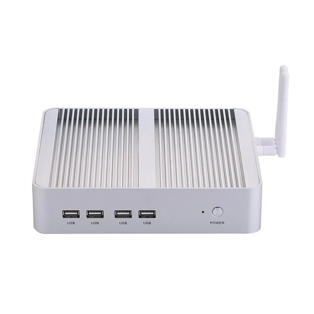 Partaker B16 Intel Core i3 8140U 2*DDR4 mSATA M.2 NVMe Fanless Mini PC WIN10 Mini PC Windows10 with HDMI VGA USB