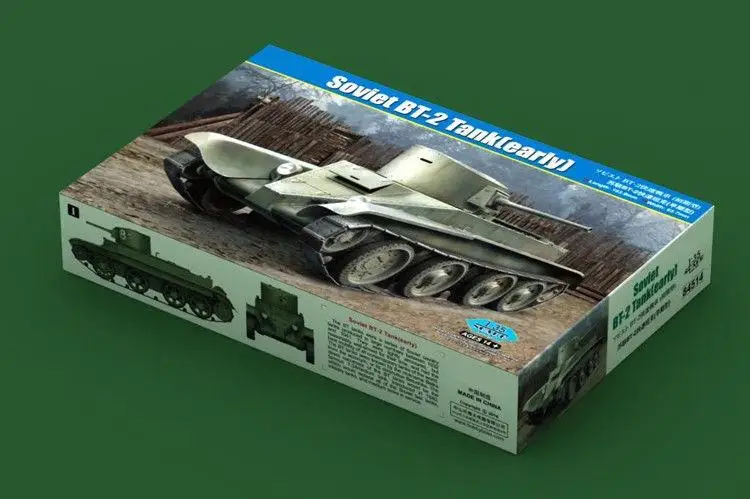 HobbyBoss 1/35 84514 Scale Soviet BT-2 Tank(early) Military Assembly Model Kit