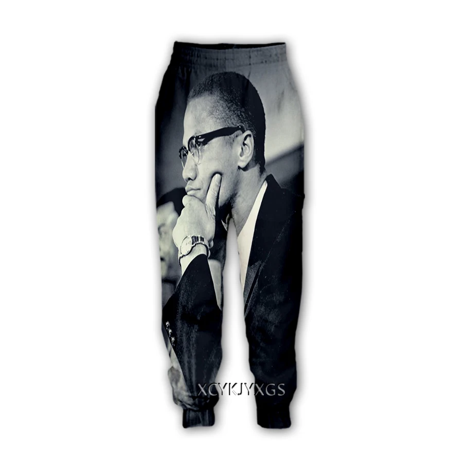 

xinchenyuan 3D New Womens/Mens Cool Malcolm X Print-Casual Pants Sweatpants Straight Pants Sweatpants Jogging Pants Trousers K62