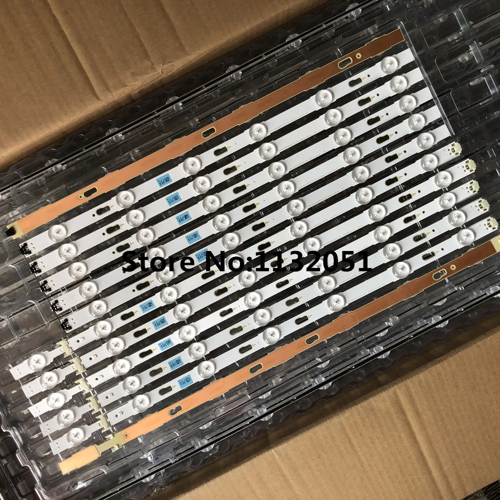 12pcs LED Rétro-Éclairage bande pour UE50JU6400U UE50JU6500 UE50JU6400 UN50JU6500 V5DU-500DCA-R1 500DCB BN96-34795A 3479snap6400