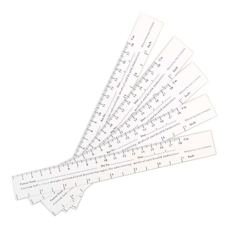 Paper Tape Measure Disposable Wound Measuring Ruler Educare Measuring Tape Wound Measurement Tool Me dical Measurement