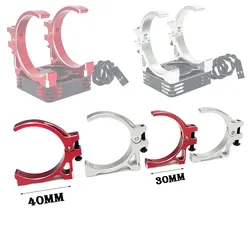 Supporto in alluminio da 30mm 40mm per ventola a razzo a raffreddamento rapido 1/10 1/8 HSP RGT RC Car 3650 3660 4074 4274 4268 motore Brushless Hobbywing