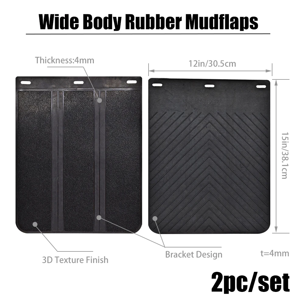 Rubber Mudflaps Mud Flaps Splash Guards Mudguards For Ford Transit Courier Tourneo Nugget Motorhome Camper Van Conversion 4X4