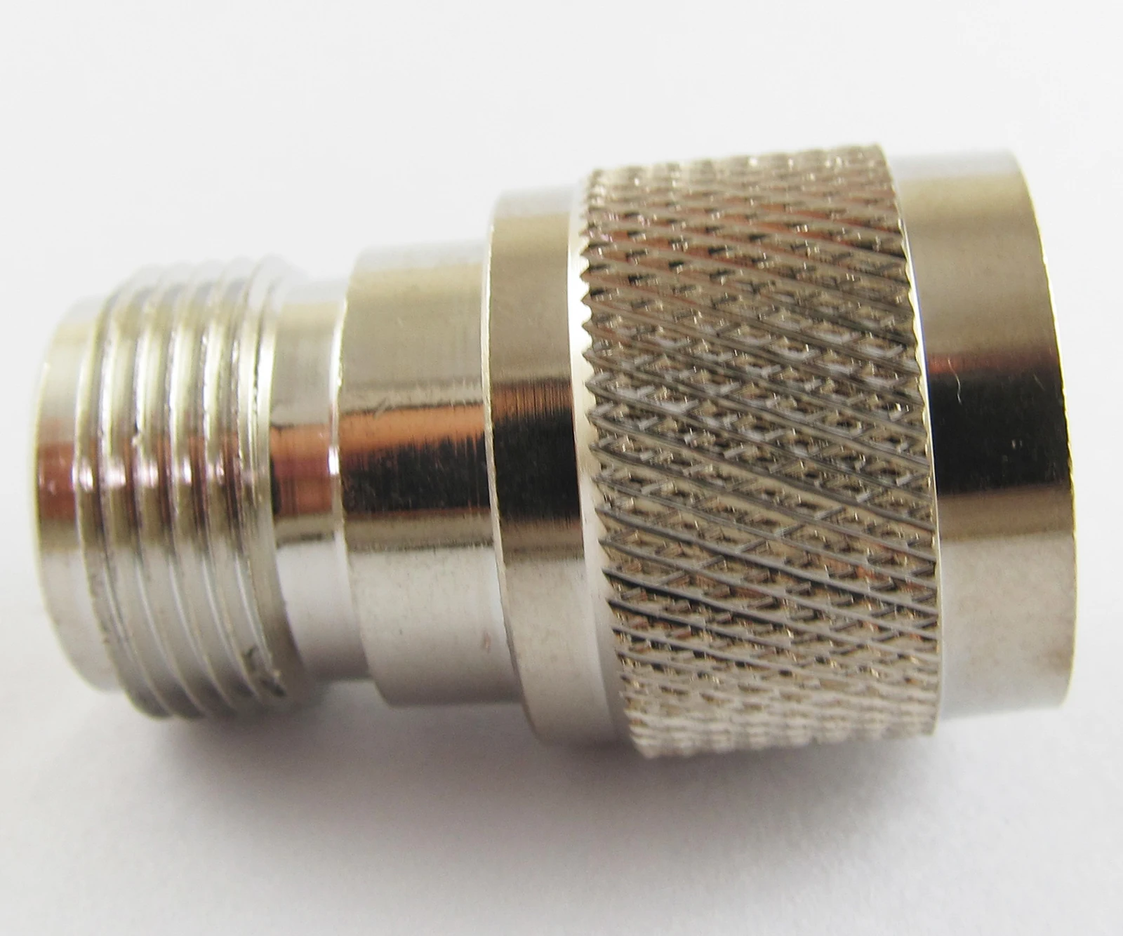 1Pc Messing N-Type Vrouwelijke Jack Naar Uhf Male PL-259 Stekker Rechte Rf Coaxiale Adapter