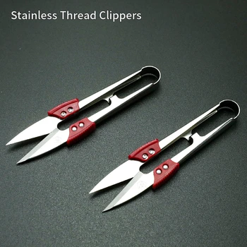 Stainless Steel Yarn Shears Cutting Sewing Accessories Scissors Cutter Cross Stitch Embroidery Thread Clippers TC-805 1