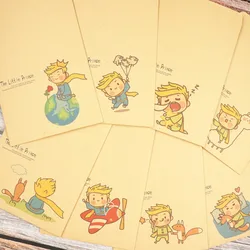 Sobre de papel Kraft Kawaii, cuaderno de pintura de dibujos animados, diario, escuela, oficina, invitación de felicitación, papelería, regalo, 8