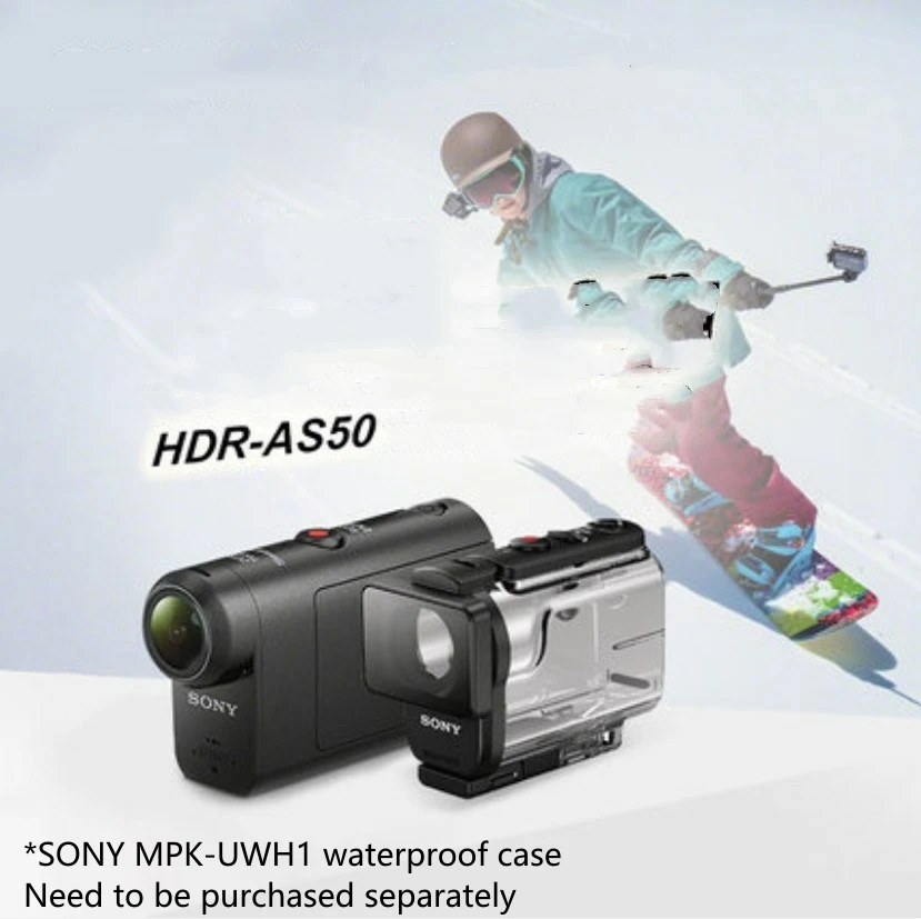 Sony Action Cam HDR-AS50 Wi-Fi HD Video Camera Camcorder (Without Live View Remote)Brand new SONY HDR-AS50 without packaging