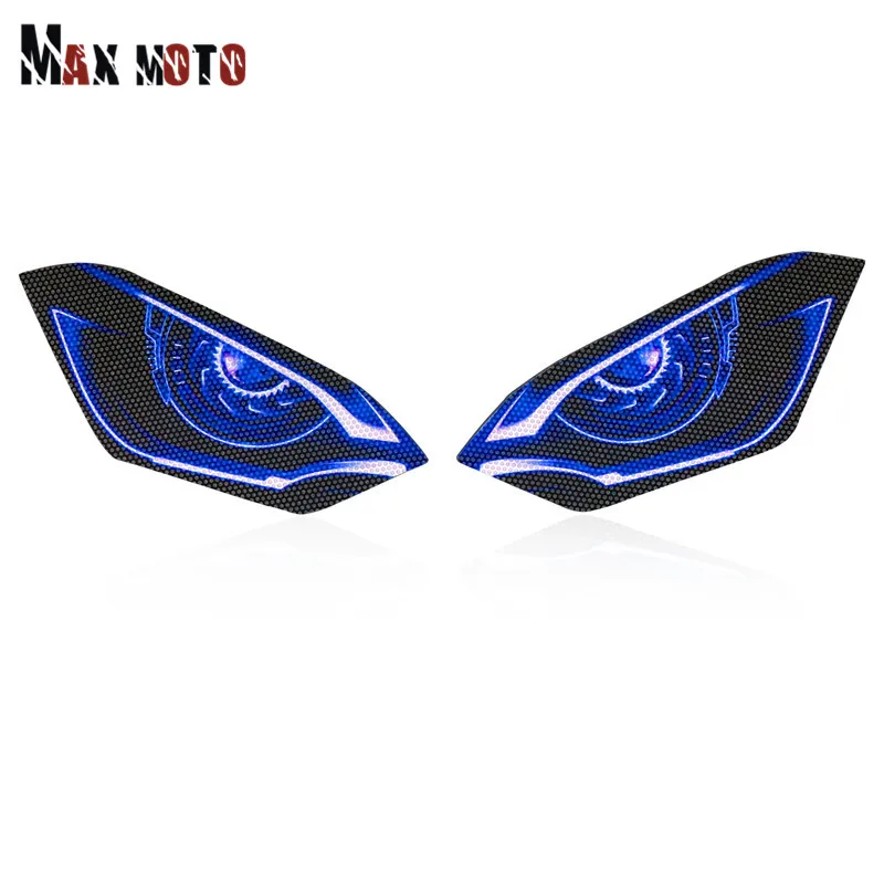 For BMW S1000RR 2019 2020 2021 S1000 RR S1000 RR Motorcycle 3D Front Fairing Headlight Guard Sticker Head Light Protection