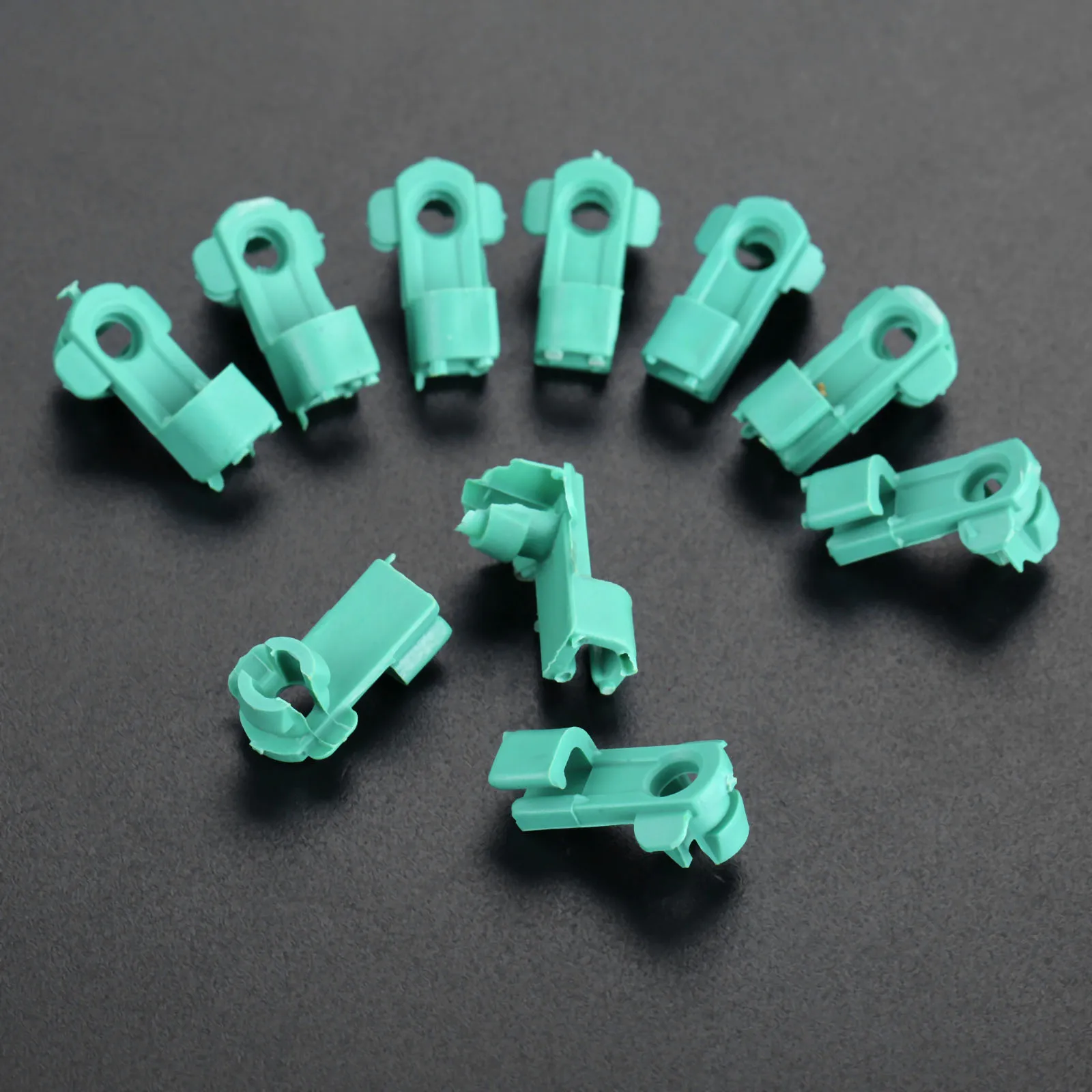 

50Pcs 72116-SV4-003 Auto Door Green Plastic Door Lock Rod Clip Series Retainer For Honda Fastener Clips 72116-SV4-003