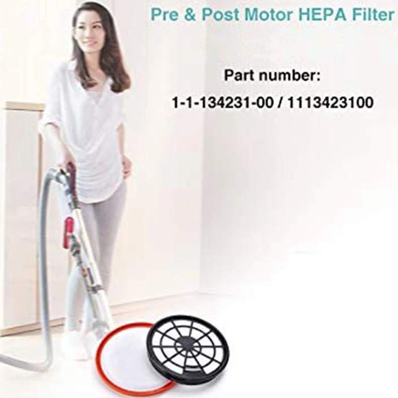 Post Motor filtros de polvo para VAX tipo 95 C86-E2-Pe C85-P5-Be Robot repuestos de aspiradora Accesorios