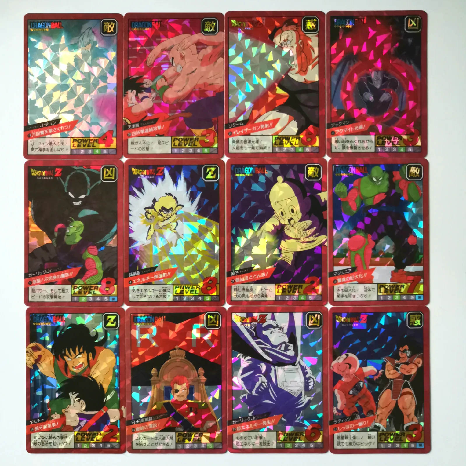 38pcs/set Super Dragon Ball Z Fighting 1 Reissue Heroes Battle Card Ultra Instinct Goku Vegeta Game Collection Cards