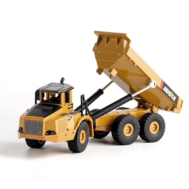 1:50 Hoge-Kwaliteit Metalen Techniek Dump Truck Model, Statische Gegoten Dump Truck Model, vrachtwagen Speelgoed, Gratis Verzending