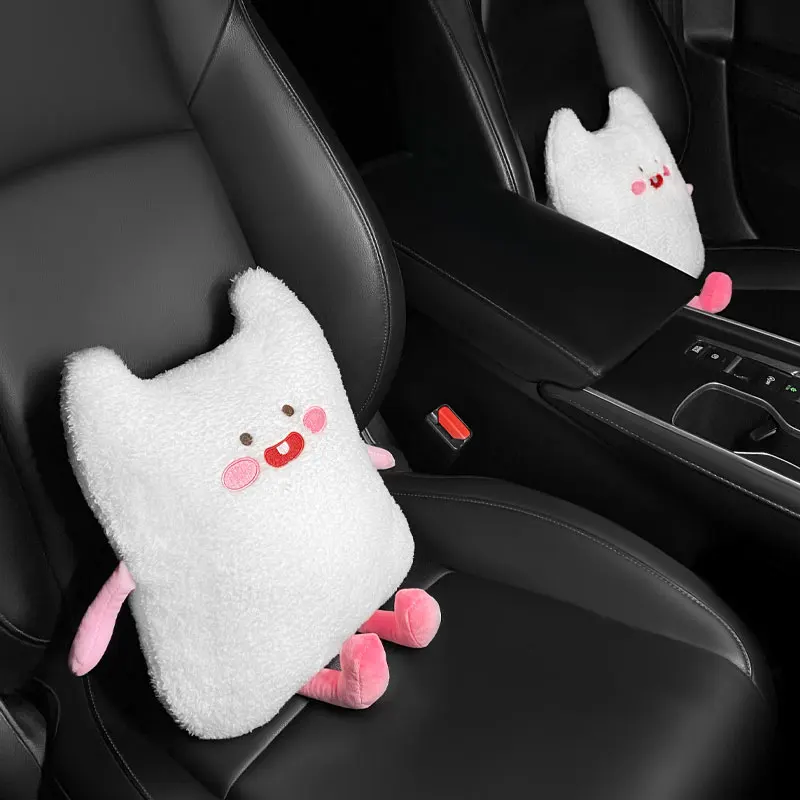 

2022 New Arrival Cartoon Cat Cute Waist Pillow Car Neck Pillow Head Pillow Car Interior Supplies