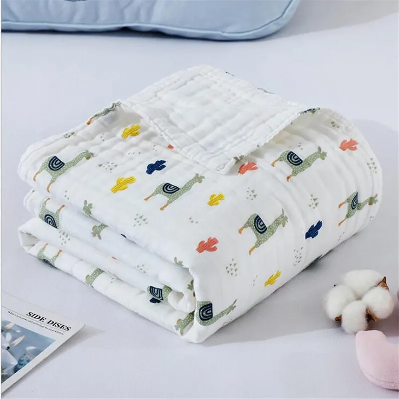 

6 слоев марлевого хлопка, детское одеяло из пузырьков, пеленки для новорожденных мальчиков и девочек, банное полотенце, постельное белье для детей