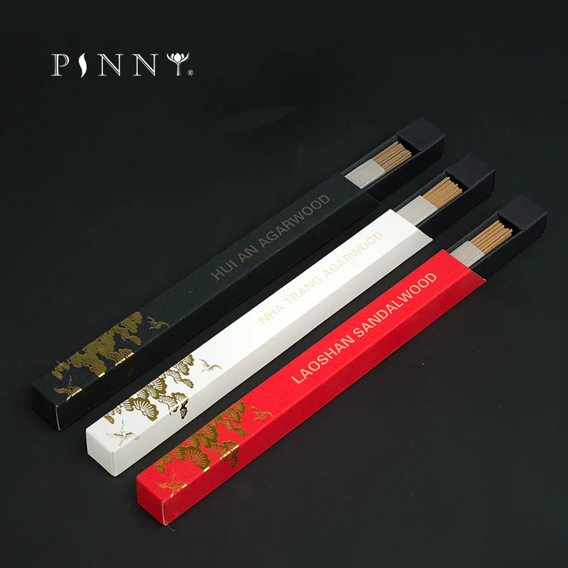 

PINNY Natural Incense Stick Indian Laoshan Sandalwood/Vietnam Nha Trang Agarwood/Hui An Agarwood Aroma Sticks Natural Oud