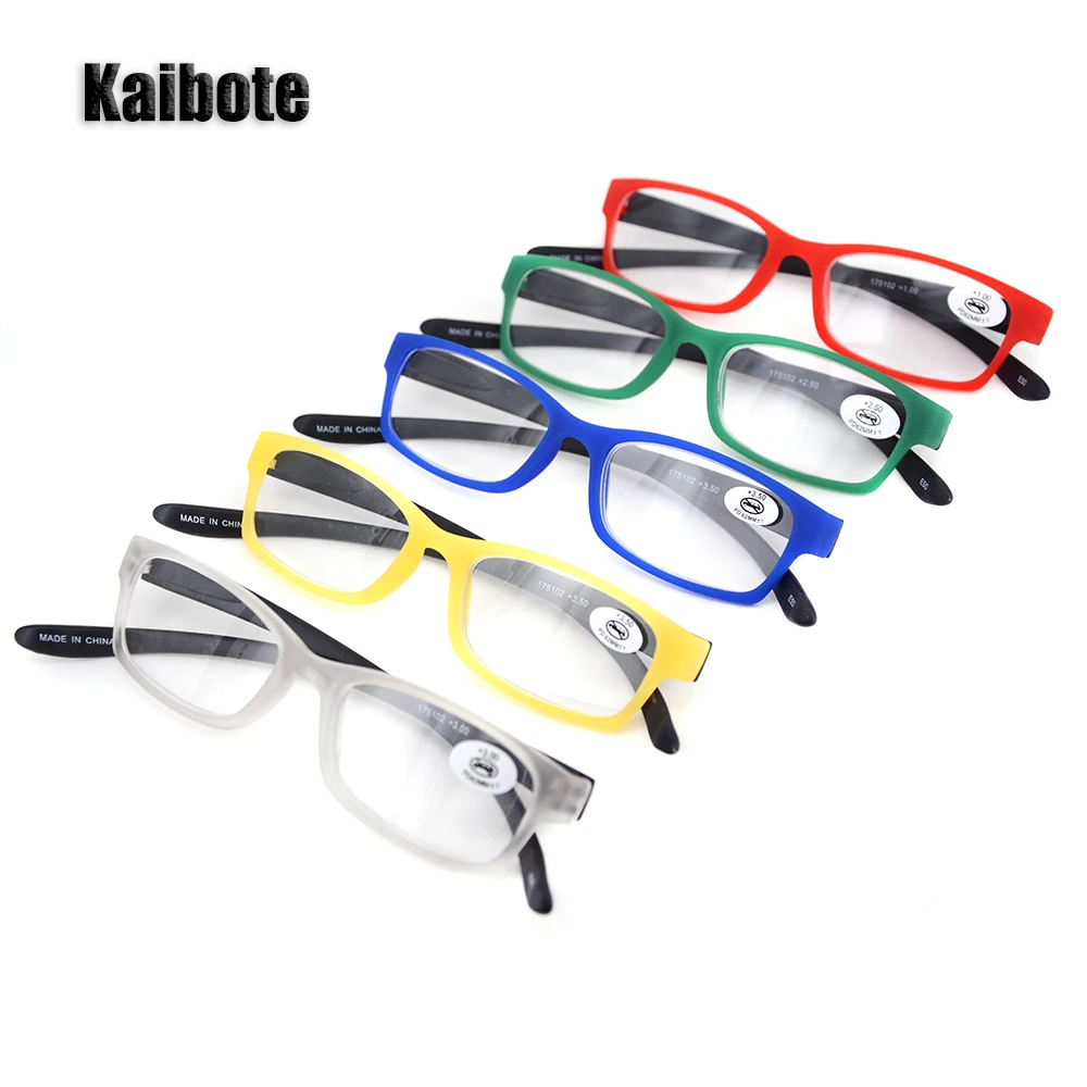 5 Pack Reading Glasses for Men Women Small Frame Hang on Neck, Fashion 5 Colors Presbyopic Eyeglasses 1.0 1.5 2.0 2.5 3.0 3.5