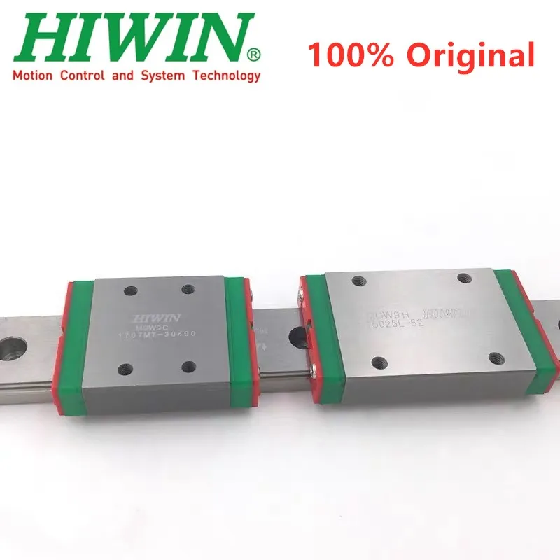 Original Hiwin Linearführung MGW9 150 200 250 300 330 350 400 450 500 550 600 mm MGWR9 Schiene passend zu MGW9C MGW9H Blockwagen CNC – Detail 5