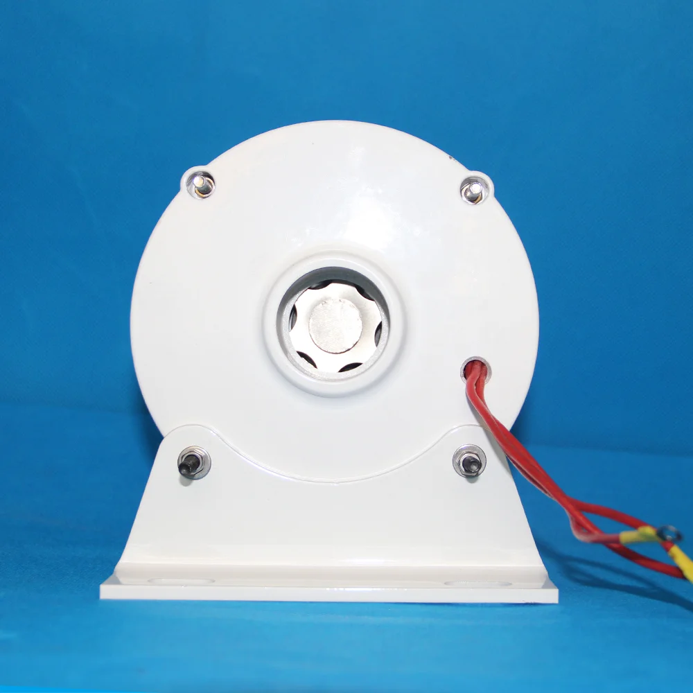 Low Speed 100W 200W 12V 24V Gearless Permanent Magnet Generator For Wind Turbines And Water Turbines