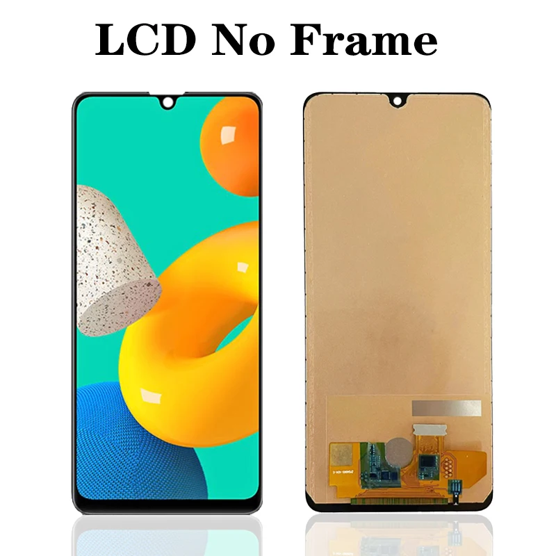 M325 Display Screen For Samsung M32 LCD M325F M325FV/DS M325FV M325F/DS Screen Touch Digitizer Assembly Replacement