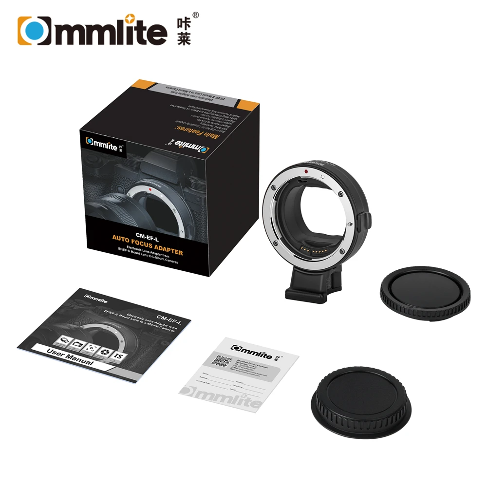 Commlite EF-L Auto Focus Lens Adapter Ring for Canon EF EF-S SIGMA Lens to Leica Panasonic L mount Camera AF Lens Adapter