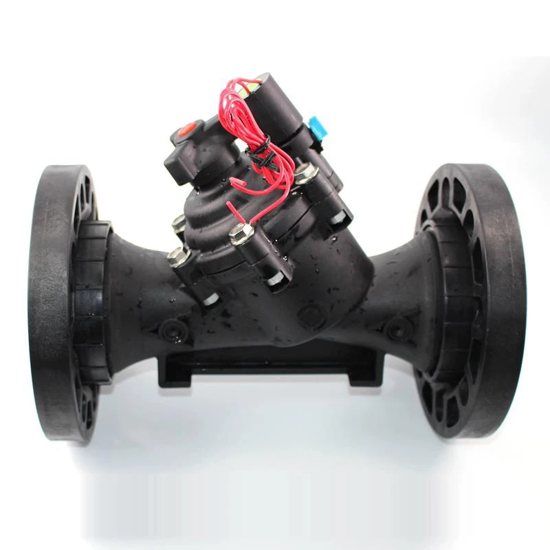 Detalhe 1 de Válvula solenoide 4 Inch Normally Closed Irrigation Solenoid Valve 220VAC 24VDC 24VAC 110VAC DC Latching Agricultural Irrigation Irrigação
