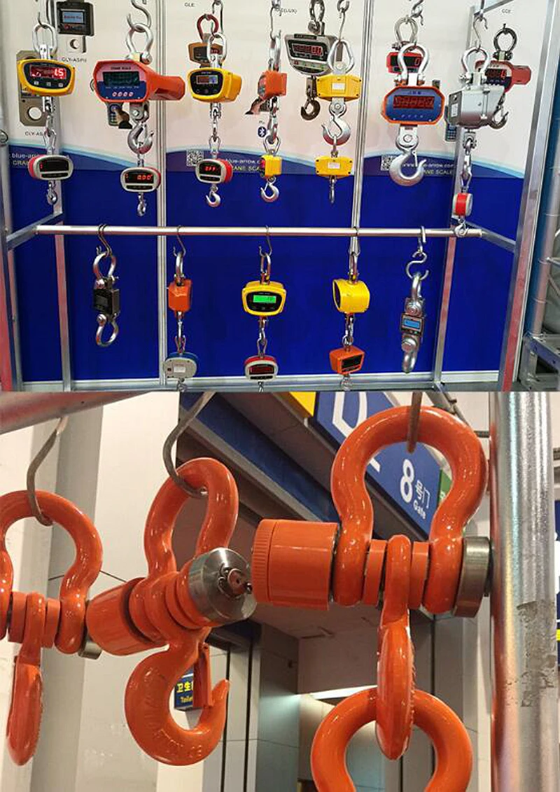 High quality  3T Wireless Digital Electronic Hanging Crane Scale With Wireless Handheld Meter