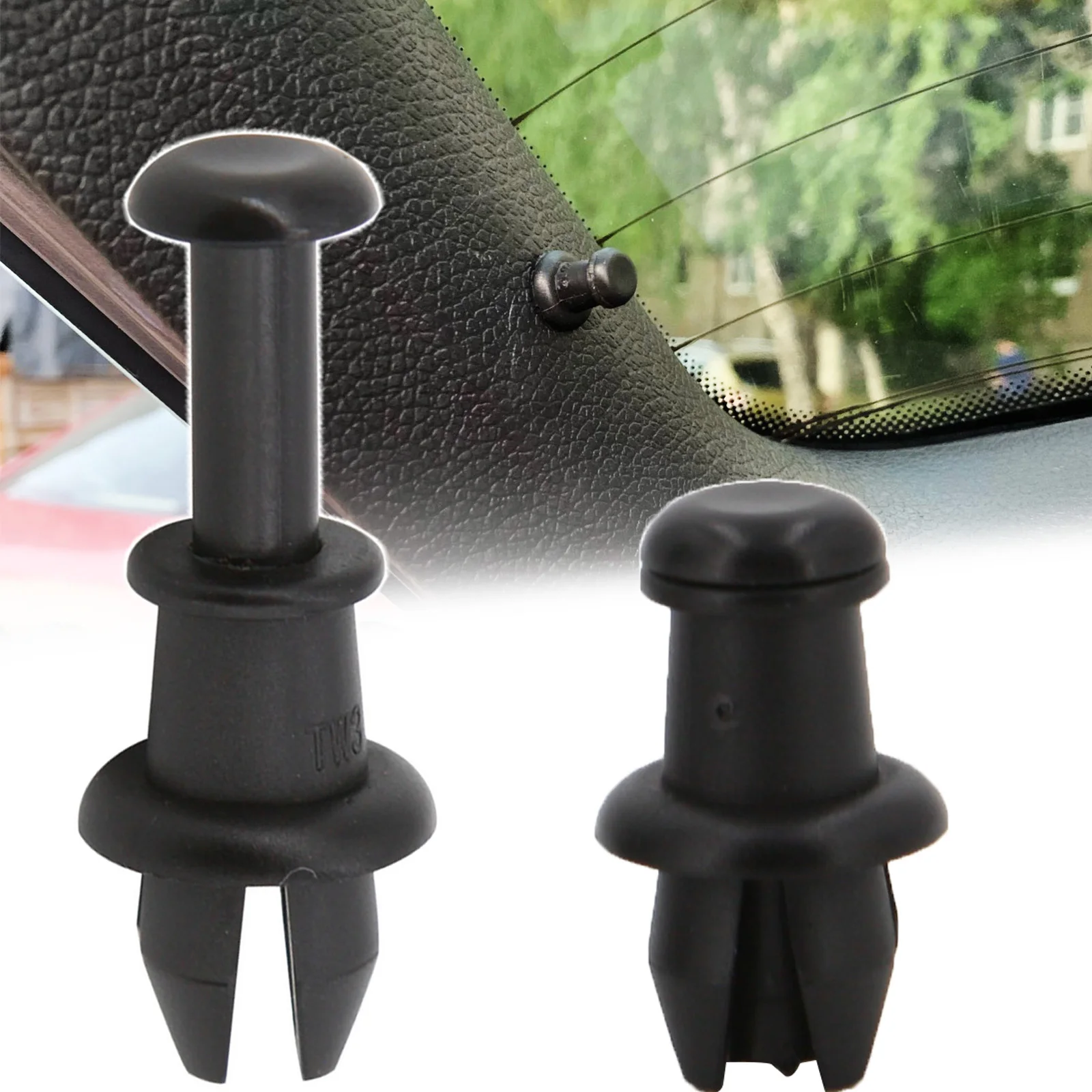 1 Pair for skoda Citigo Fabia NJ Kamiq Karoq Octavia 5E Rapid Superb Scala Parcel shelf string clips holder Pivot 1M6867574A