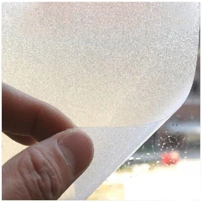 Matte Window Film Glass Decorative Uv Window Sticker Privacy Frosted Self Adhesive Film Window Decal Glass Home Door 45*100cm
