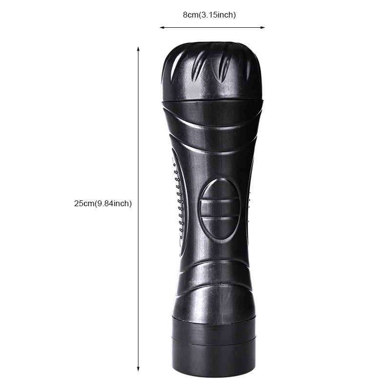 Hot Male Masturbator Vibration Pocket Pussy Real Vagina/ Oral Masturbation Cup Flashlight Shape Man Adult Vagina Sex Toy for Men