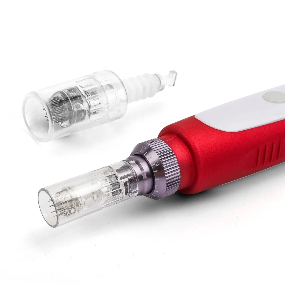 10/50 Uds cartucho de microagujas de bayoneta cartuchos de repuesto de aguja microblading 9/12/36/nanopin/pluma de microagujas 3D