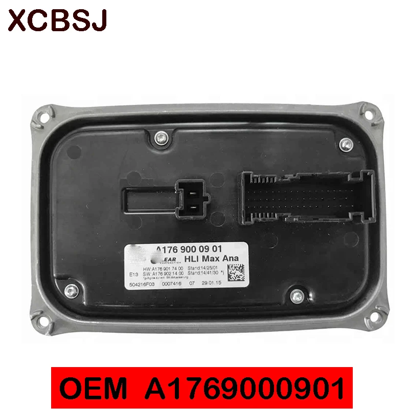 FOR Mercedes-Benz  W176 A-Class, CLA C117 New Original FULL LED Module Controller Main Light Module OEM A1769000901