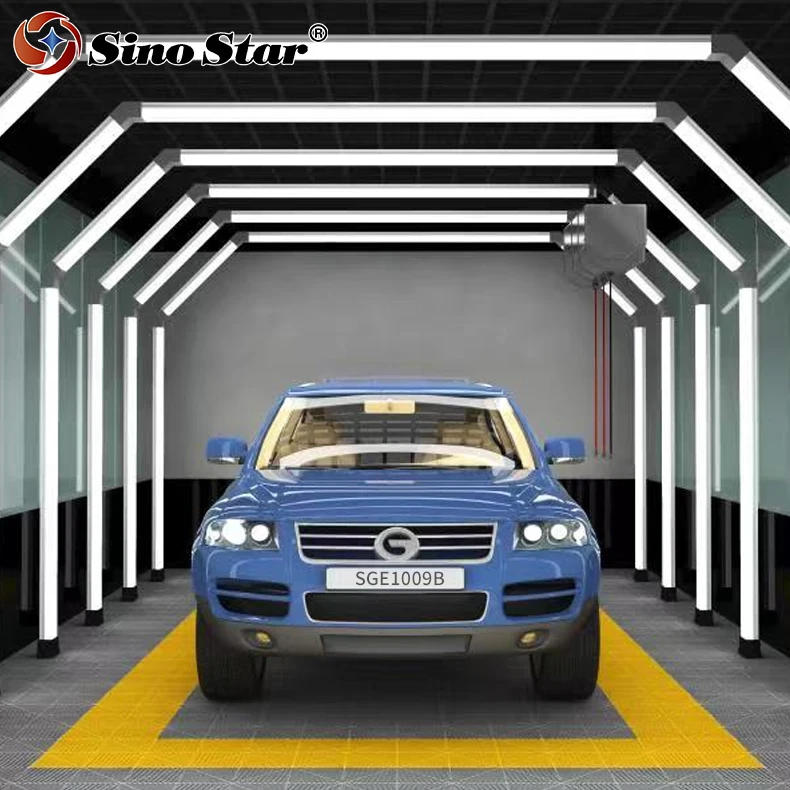 SGE1009B Tunnel Bays Car beauty station light special led car wash shop dust-free film room gantry tunnel light 2years Warranty