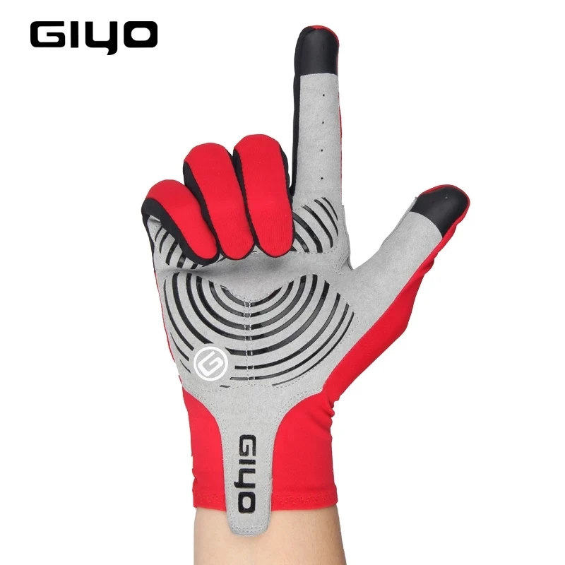 Touch Screen Long Full Fingers Gel Sports bike Cycling Gloves MTB Road Bike Riding Racing Gloves Women Men Bicycle Gloves