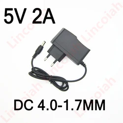 1pcs 5V 2A Charger Power Adapter Supply 5 V Volt DC 4.0*1.7mm for Android TV Box for Sony PSP 1000 2000 3000 for Xiaomi mibox 3S