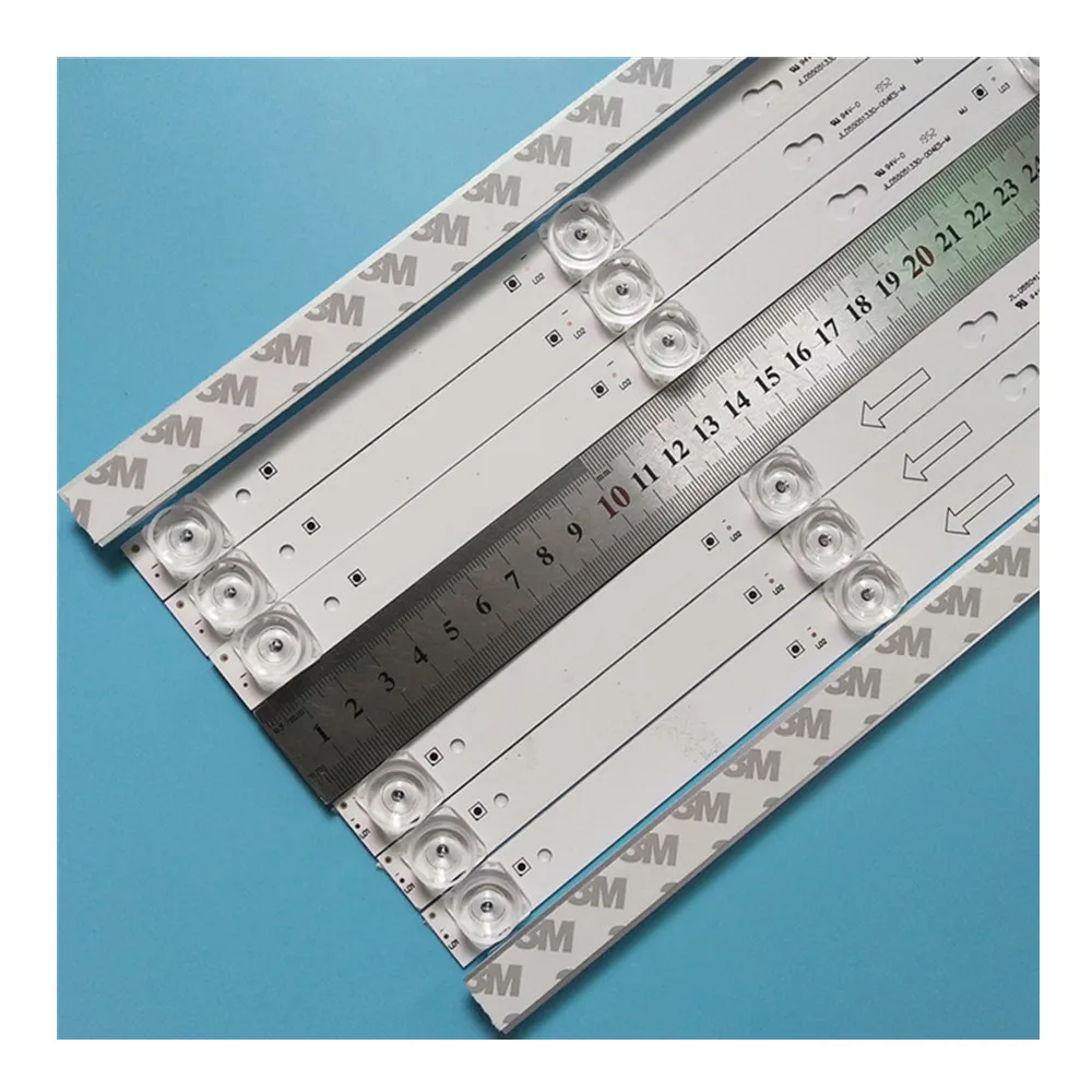 

New 5set=40pcs LED Backlight strip for L55P2-UDN TOT-55D2900 JL.D55051330-004ES-M JL.D55041330-004ES-M B55A658U 55U6700C 55D2900