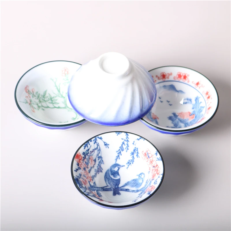 Teacup Ceramic Set for Household, Retro Chinese Single Master Cup Hat, High-end Personality, Large Treatment Price, No. YZ94