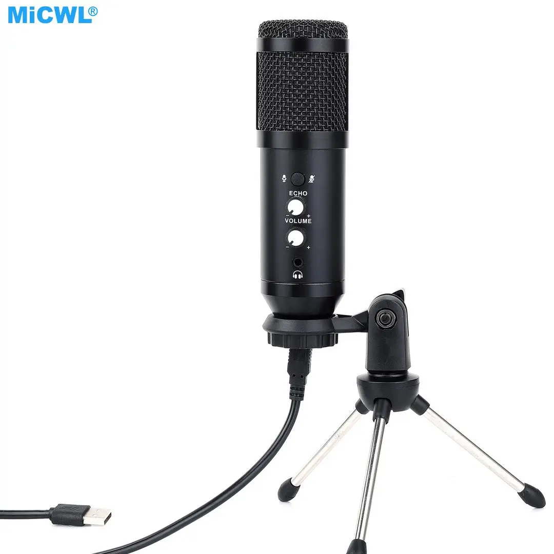 

Top Quality USB Microphone Laptop PC Studio Recording Live Karaoke Condenser Table Microphones BM800