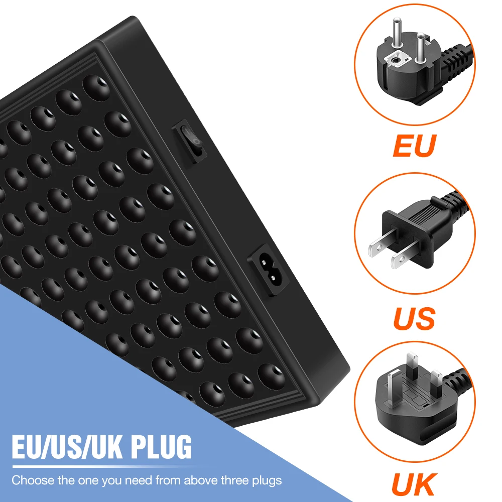 Phyto-Lámpara Led de espectro completo para cultivo, luz hidropónica para crecimiento de plantas, Bombilla de crecimiento para plantación en