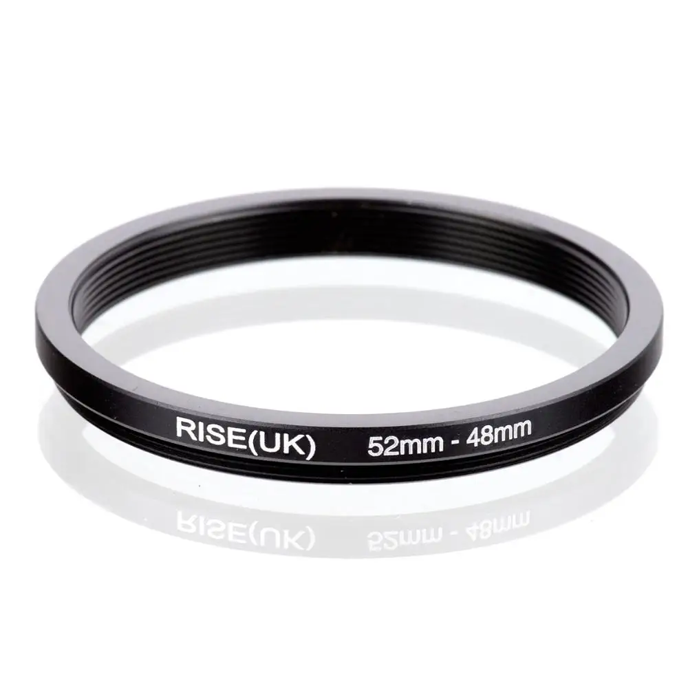 RISE(UK) 52mm-48mm 52-48 มม.52 ถึง 48 ขั้นตอนลงตัวกรองแหวนอะแดปเตอร์