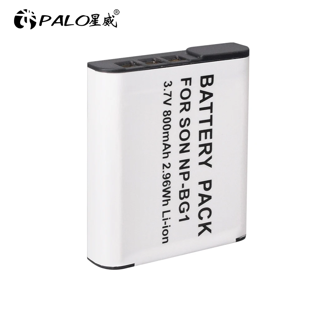 2Pcs Palo Battery 3.6V 1300 MAh NP-BG1 NP BG1 NPBG1 Isi Ulang Kamera Digital Baterai untuk Sony Cyber tembakan DSC-H3 DSC-H7 DSC-H9