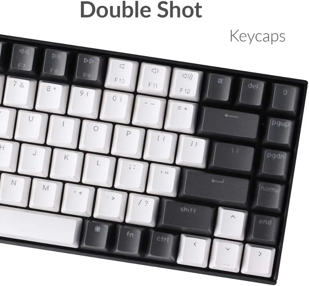 Keychron K2 AXH Bluetooth Wireless Mechanical Keyboard 84 Keys Gateron Hot-swappable Switch White LED Backlit