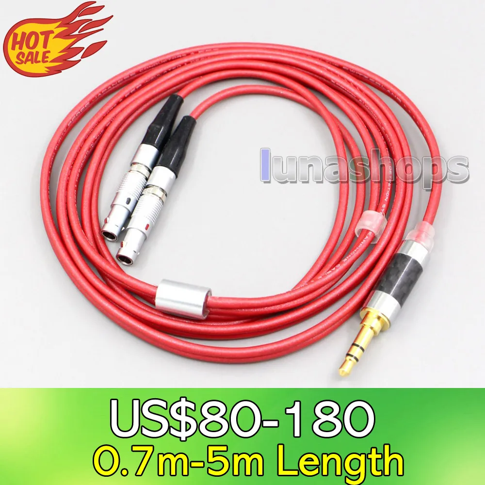 

LN006662 2.5mm 4.4mm XLR 3.5mm 99% Pure PCOCC Earphone Cable For Ultrasone Veritas Jubilee 25E 15 Edition ED 8EX ED15