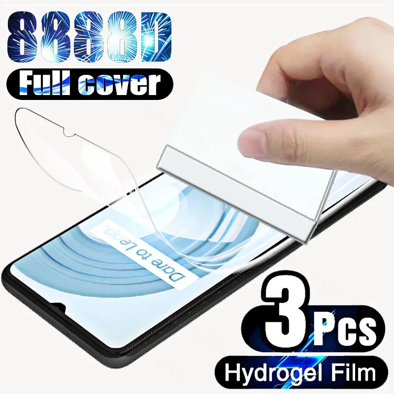 Гидрогелевая пленка для Realmi C21y, чехол для Oppo Realme C21y C25y C11 2021 C25s C20a C25 C21 C20 C17, защитные пленки для экрана