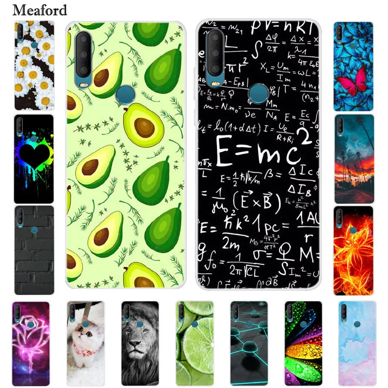 For Alcatel 1SE 2020 Case Silicone Flower Soft Phone Case For Alcatel 1SE 5030D 5030F Case TPU Funda for Alcatel 1 SE 2020 Cover