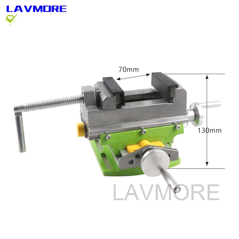 Hợp Chất Bảng 3 Inch Chéo Trượt Kềm Ê Phó Bảng Worktable Băng Ghế Dự Bị Alunimun Thân Hợp Kim Cho Xay Khoan HT2878
